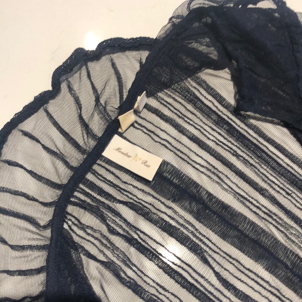 Sheer cover up Anthropologie